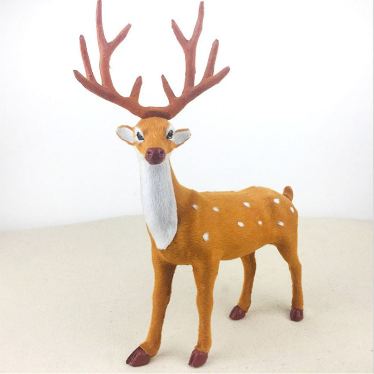 Christmas deer simulation elk Christmas window layout props desktop ornaments deer Christmas decorations Christmas deer simulation elk Christmas window layout props desktop ornaments deer Christmas decorations
